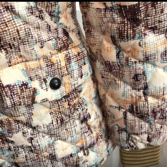 M by Missoni 6 quilted down puffer coat detach hood, 70/30 down feather fill EUC - Picture 7 of 8
